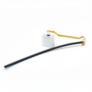 Conexión Central del Grupo de Válvulas, Batería de Bicicleta Eléctrica Compatible, Manguera de 10 mm, Palanca Dorada, Cilindro Blanco - Product Image 3