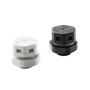 Precio directo de fábrica M8 Nylon Air Vent Plug Métrico Cable Glándula Impermeable Transpirable Válvula Impermeable Air Vent Plug