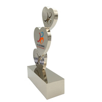 Alliage de Zinc coulée polissage étudiant danse drôle personnalisé sport musculation Amour mini trophée souvenir