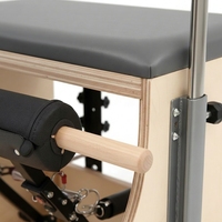 Chaise de Pilates Wunda MJD-W18A en érable, hautement stable, avec pédales séparées, idéale pour les studios et les configurations d'équipements haut de gamme personnels