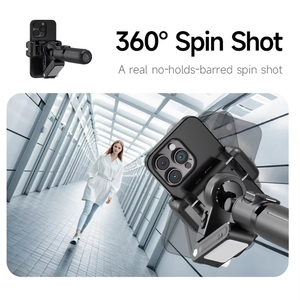 Q19 thông minh chống rung theo dõi khuôn mặt đơn trục ai ổn định có thể tháo rời điều khiển từ xa với điền ánh sáng chân máy ảnh tự sướng thanh - Product Image 6