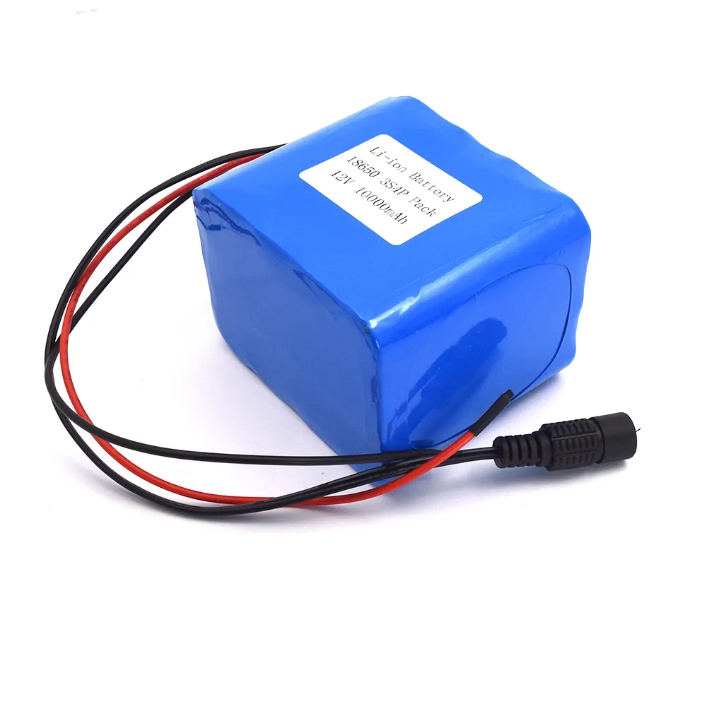 Pin Li ion công suất cao 3s4p 11.1V 10000mAh 8800mAh 18650 12V 8AH 9Ah 10AH 20Ah pin Lithium ion cho thiết bị y tế