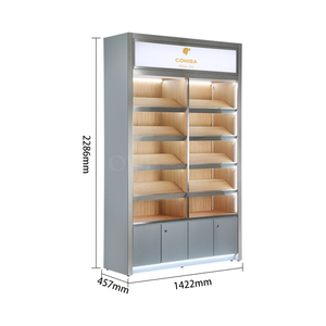 Tienda <span class=keywords><strong>de</strong></span> cigarros directa <span class=keywords><strong>de</strong></span> fábrica, humidor <span class=keywords><strong>de</strong></span> exhibición <span class=keywords><strong>de</strong></span> cigarros con cerradura <span class=keywords><strong>de</strong></span> iluminación Led, gabinete <span class=keywords><strong>de</strong></span> madera <span class=keywords><strong>de</strong></span> <span class=keywords><strong>cedro</strong></span> grande, humidificador <span class=keywords><strong>de</strong></span> cigarros - Product Image 5