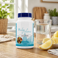Détoxification Intestinale Avancée en 15 Jours : Soutien Naturel pour la Santé Intestinale des Adultes - 30 Capsules