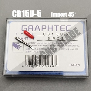 Graphtec cb15u cb09u 30 45 60 độ lưỡi dao ce5000 ce6000 ce7000 fc8600 fc8000 Vinyl cắt cắt decal hộp bền - Product Image 2