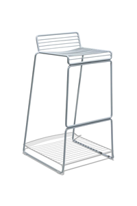 Stylish Metal Bar <b>Stool</b> Versatile Durable Design Iron Wire Relaxation Chair with Powder Coat for Home Office or Warehouse Use - Product Image 5