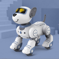 Robot chien intelligent programmable pour enfants, jouet télécommandé pour animaux de compagnie