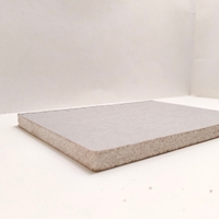 Plaques de plâtre renforcées avec revêtement papier, résistantes à l'humidité, pour cloisons/plafonds d'hôtels, origine Shandong