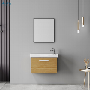 Set di Mobili da <span class=keywords><strong>Bagno</strong></span> in PVC <span class=keywords><strong>Economici</strong></span>, Vendita all'Ingrosso, Mobile Lavabo da Parete <span class=keywords><strong>per</strong></span> Hotel con Specchio - Product Image 3