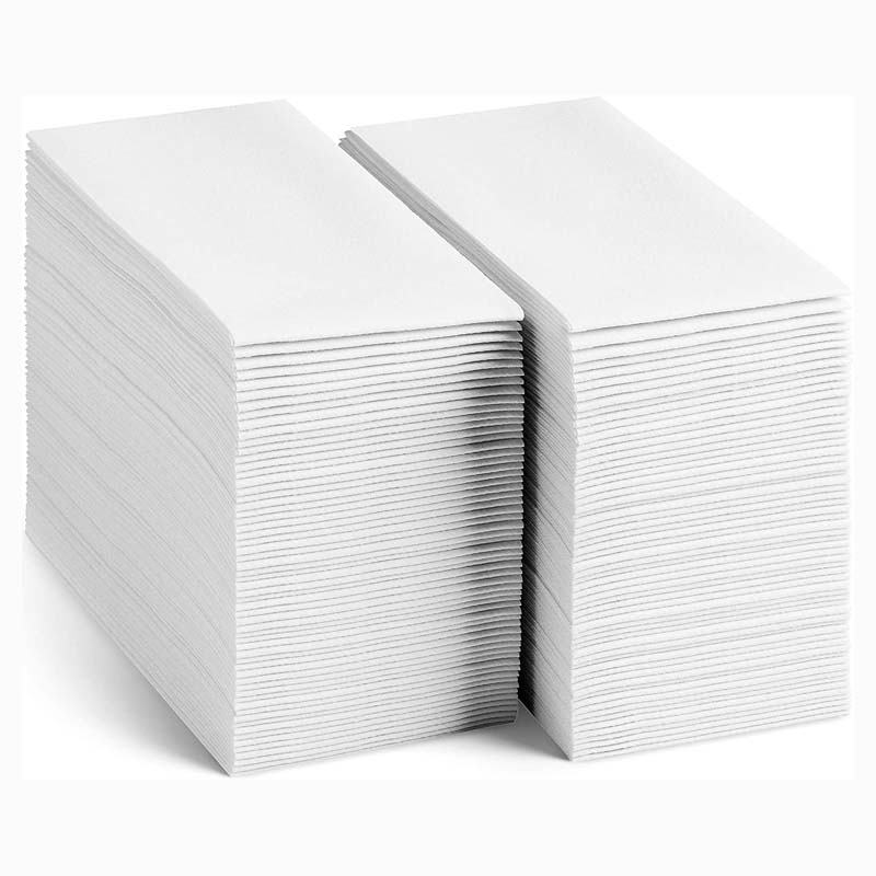 Переработанные пользовательские печатные Ароматические толстые столовые приборы салфетка с логотипом