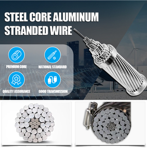 Scelta di qualità ACSR cavo Bobolink <span class=keywords><strong>pavoncella</strong></span> falco cavo di alimentazione in alluminio conduttore acciaio rinforzato conduttore - Product Image 6