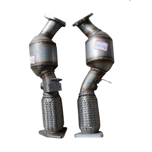 Piezas de motor de coche directas de fábrica de escape automático Convertidor Catalítico izquierdo + derecho Audi Q7 para Porsche Cayenne VW <span class=keywords><strong>Touareg</strong></span> 4,2 V6 - Product Image 2
