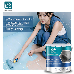 Vernice Acrilica OakHouse per Elettrodomestici, Rivestimento Liquido Impermeabile Antiscivolo Resistente all'Usura, Cambio Colore per Rinnovamento di Vetri e Bagni - Product Image 1