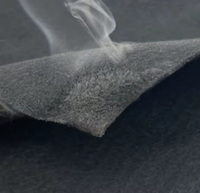 Feutre en fibres pré-oxydées pour sac filtrant résistant aux températures élevées et ignifuge