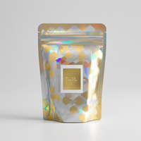 Sachet Doypack Métallisé Ziplock Personnalisé Anti-Enfant pour Viande Séchée 500g Emballage Alimentaire Toucher Doux Mat