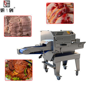 Machine à trancher automatique à bande transporteuse pour viande de bœuf, de porc et de <span class=keywords><strong>jambon</strong></span>, <span class=keywords><strong>prix</strong></span> de gros - Product Image 1