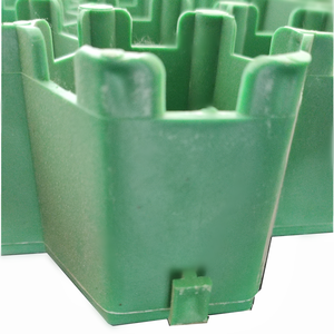 Grille de <span class=keywords><strong>pavé</strong></span> de gravier en nid d'abeille de stationnement en HDPE de haute qualité pour l'usine de pente de route d'allée de jardin Offres Spéciales directe produits de terrassement - Product Image 5