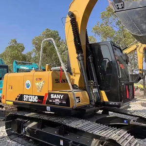 รถขุด Sany Sy135C ปี 2022 รุ่น CE Certified ความจุบุ้งกี๋ 1.38 ลูกบาศก์เมตร เครื่องยนต์ไฮดรอลิกแบบตีนตะขาบ สภาพดี นำเข้าจากจีน - Product Image 1