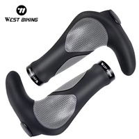WEST BIKING-Housse de guidon en silicone pour vélo, confortable et antidérapant