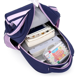 High Quality Waterproof Polyester Unisex School Handcart Children's <b>Backpack</b> Leisure Travel Rolling 6-wheel <b>Backpack</b> - Product Image 6