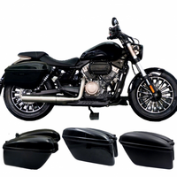Boîte à bagages rigide rétro modifiée, boîte arrière ABS, sacs latéraux, sacoches de selle, accessoires de moto pour CFMOTO 450CLC