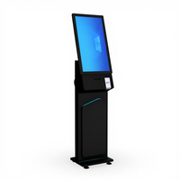 Kiosque tactile Android 27 pouces, terminal de paiement en libre-service, lecteur QR, scanner SDK, imprimante, scanner de codes-barres