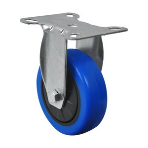Uni-Silent-Camión de herramientas de almacén de <span class=keywords><strong>3</strong></span> capas, carro de servicio de empuje manual de plástico con mango único de 150kg, cuatro ruedas - Product Image 3