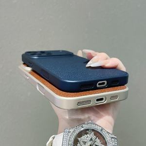 Custodia per Telefono in Pelle PU alla Moda per <span class=keywords><strong>iPhone</strong></span> 17 <span class=keywords><strong>12</strong></span> 13 14 15 16 <span class=keywords><strong>Pro</strong></span> <span class=keywords><strong>Max</strong></span> <span class=keywords><strong>con</strong></span> Protezione <span class=keywords><strong>Fotocamera</strong></span>, Pulsante Touch e <span class=keywords><strong>Cover</strong></span> Posteriore Antiurto - Product Image 6