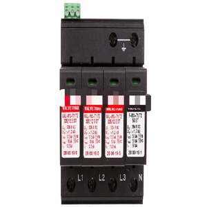 New Original Ready B+C Type 1+<strong>2</strong> 4P 12.5kA 1.2kV 335V VALMST1/T2 335/12.5/<strong>3</strong>+ /T2UK - Product Image 1