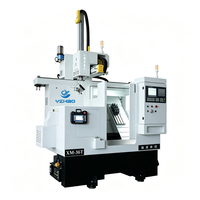 Torno CNC XM-36THJ con Robot de Pórtico para Carga y Descarga Automática, Máquina de Torneado CNC de Bancada Inclinada para Fabricación de Piezas de Precisión