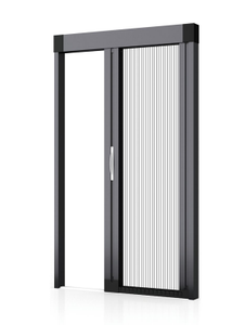 Aluminum Alloy Frame Pleated Mesh Folding <strong>Screen</strong> <strong>Doors</strong> Blinds Components <strong>Patio</strong> Insect Sliding <strong>Fly</strong> <strong>Screen</strong> <strong>Door</strong> - Product Image 2