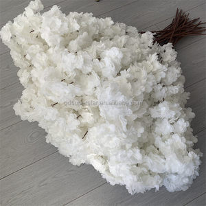 Đám Cưới B-337 Vòm Trang Trí Kem Trắng Sakura Đầy Đủ Hoa Anh Đào Hoa Cây Chi Nhánh Trắng Nhân Tạo Hoa Anh Đào - Product Image 1