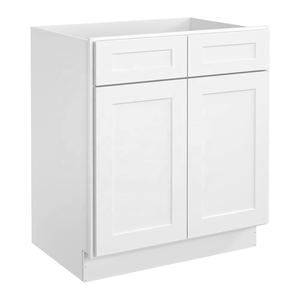 SANYANG Cabinetry, современный американский стиль, Белый шейкер RTA из цельного дерева, лакированный кухонный шкаф, поставщик, сделано во Вьетнаме - Product Image 2