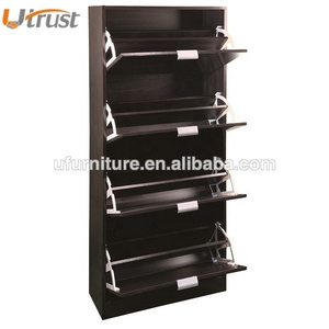 <span class=keywords><strong>Industrial</strong></span> chica Amor de zapato de madera de gabinete de rack de almacenamiento moderno zapato rack gabinete con espejo estante del zapato del estilo de gabinete de madera A casa - Product Image 3