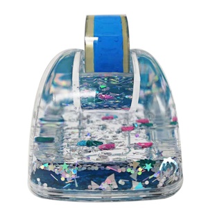Liquor Flow Confetti Fluid Sparkle Shiny Shining Bubble Lava Glowing <strong>Aqua</strong> Liquid <strong>Water</strong> Oil Floating Tape <strong>Dispenser</strong> - Product Image 4