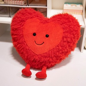 Love Heart Plush Toy Doll Love Small Bag Festival Atmósfera Escena Decoración Doll Ideal para regalos del Día de San Valentín - Product Image 4