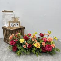 Fleurs artificielles pour table, directement de l'usine, avec des roses mélangées pour la décoration de mariage, fournisseur