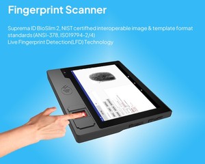 Afis cho một điểm kiểm tra nhận dạng dân sự hệ thống chương trình ID quốc gia với sinh trắc học vân tay verfication <span class=keywords><strong>Tablet</strong></span> - Product Image 6