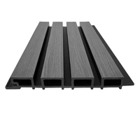 Paneles de Pared de Madera Sintética WPC, Material WPC Resistente para Uso en Interiores y Exteriores