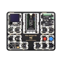 Kit de capteurs Raspberry Pi Pico pour débutants, comprenant une carte d'extension et 15 modules courants, conception tout-en-un