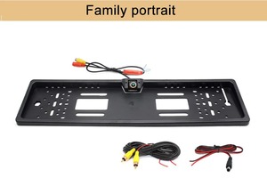 Caméra de recul Smartour AHD 1080P pour cadre de plaque d'immatriculation de voiture UE avec vision nocturne HD étanche IP68 et support de stationnement en marche arrière - Product Image 6