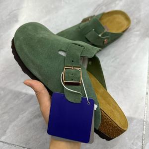 Mocasín de piel de oveja Birkenstocks Birken para zapatillas con suelas de corcho y <span class=keywords><strong>goma</strong></span>/<span class=keywords><strong>Eva</strong></span> Cierre superior de cuero de vaca - Product Image 2