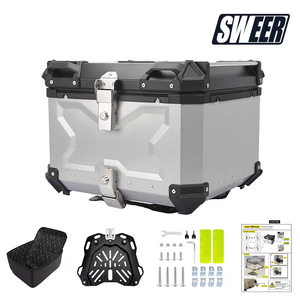 Baúl Superior para Motocicleta Extra Grande, <span class=keywords><strong>de</strong></span> Aleación <span class=keywords><strong>de</strong></span> Aluminio y Plástico, 45L, <span class=keywords><strong>Precio</strong></span> Bajo, Venta Directa <span class=keywords><strong>de</strong></span> Fábrica al por Mayor - Product Image 2