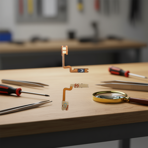 Cavo flessibile di ricambio per pulsante di accensione laterale Oppo Realme X2 - Product Image 3