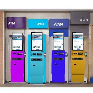 Crtly 27Inch Online Betaling Atm Machine Kiosk Automatische Contante Betaling Machine Self Service Ontvangst Kiosk