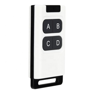 DC 12V <span class=keywords><strong>4</strong></span> düğmeler 315 <span class=keywords><strong>433MHz</strong></span> teksir çoğaltmak kodu evrensel garaj elektrikli kapı kilidi RF kablosuz uzaktan kumanda - Product Image 2
