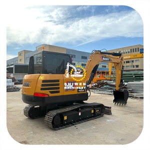 2024 Sany รถขุด SY60c ที่มีน้ำหนักในการทำงานต่ำแกว่งด้านข้างเป็นศูนย์หาง ISO14001ได้รับการรับรองราคาไม่แพง - Product Image 1