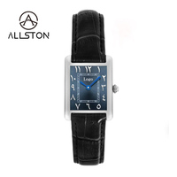 Montre à quartz étanche de luxe avec chiffres arabes, bracelet en cuir, bijoux personnalisés avec logo, breloque sportive antique, cadeau mignon, OEM