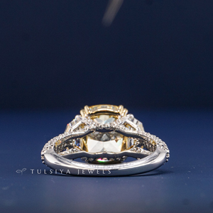14K Gold Lab Created <b>Diamond</b> <b>Ring</b> for Women Classic Elegant Solitaire Design Synthetic <b>Diamond</b> <b>Ring</b> Fine Jewelry for Daily Wear - Product Image 4