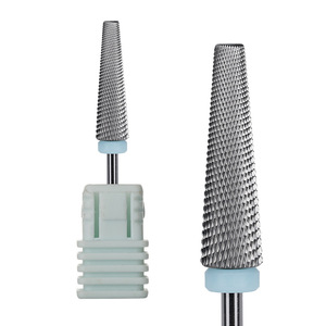 Super Long 5-in-1 Cross Cut Carbide Nail <b>Drill</b> <b>Bit</b> Set for Electric Manicure Acrylic Gel Removal - Product Image 5